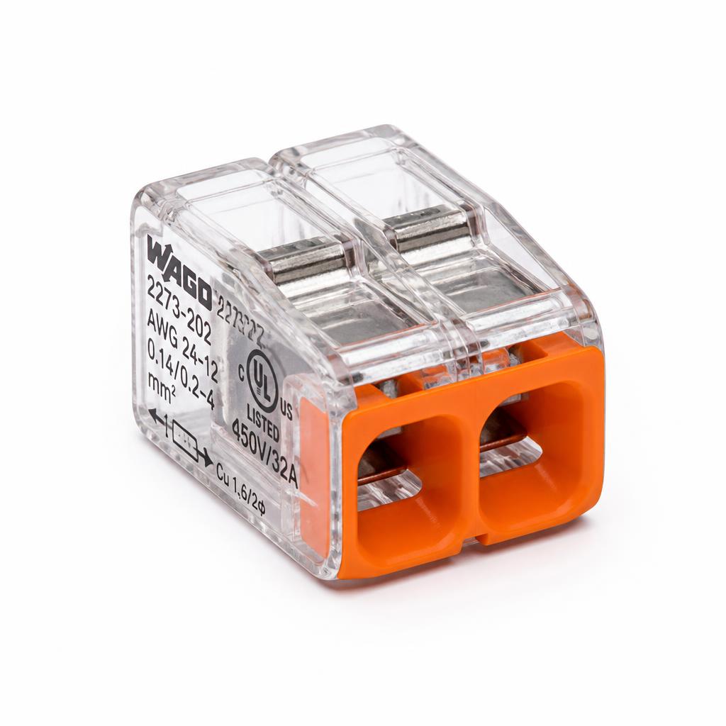 Ligador Wago 2X2,5 2273-202